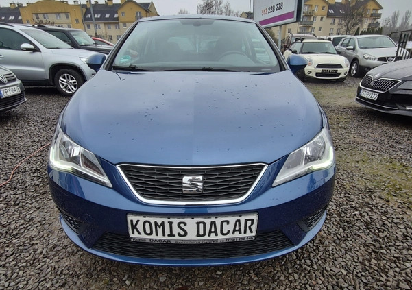 Seat Ibiza cena 26500 przebieg: 151169, rok produkcji 2015 z Łochów małe 254